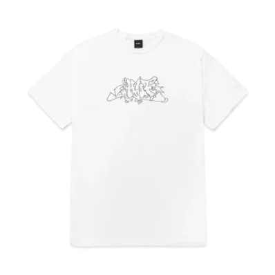 HUF Outline Tee "White"