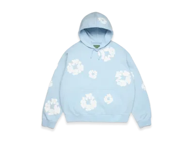 DENIM TEARS Cotton Wreath Hoodie "Powder Blue"