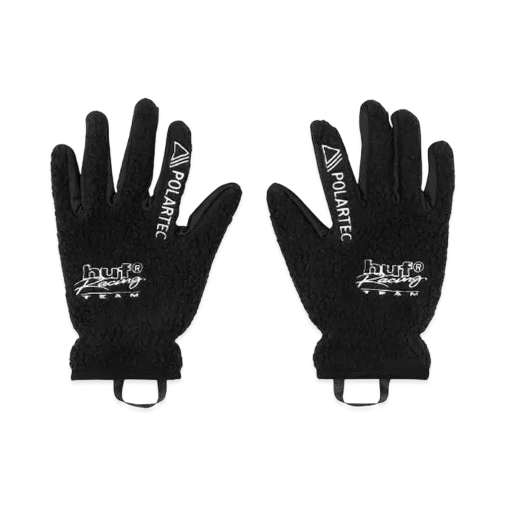 HUF Polartec Racing Fleece Gloves "Black"
