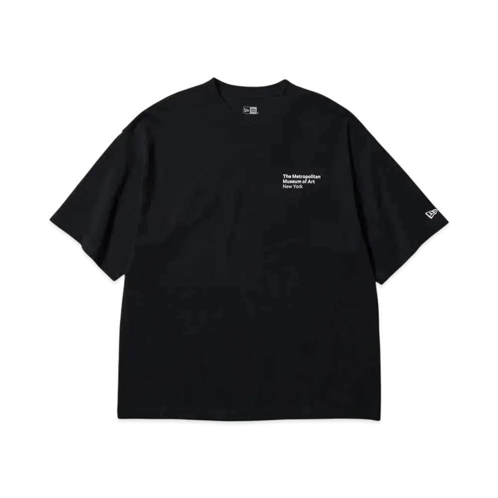 NEW ERA x The Met Short Sleeve Oversized Cotton T-shirt "Black"