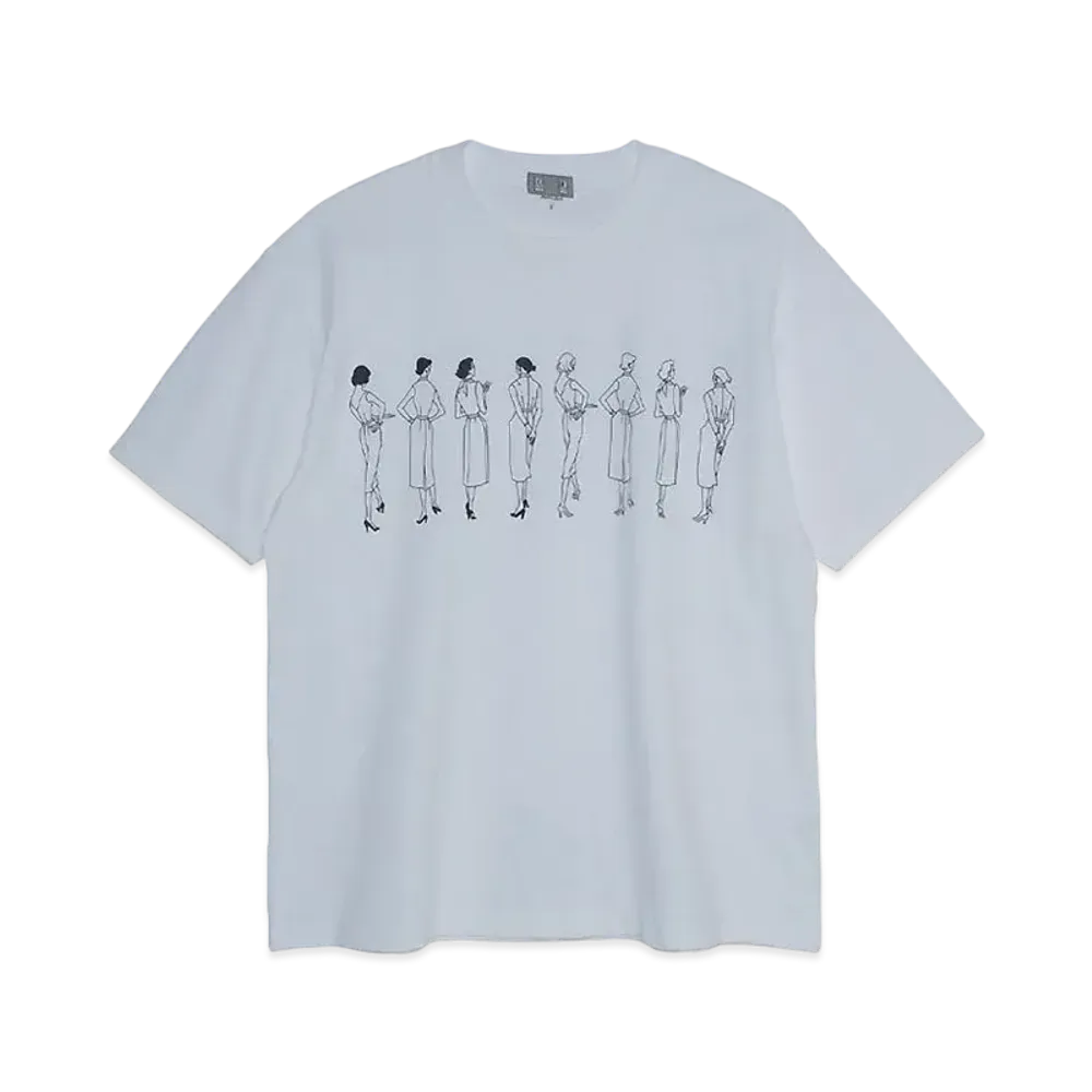 Cav Empt (C.E) BACK VIEW T "White"