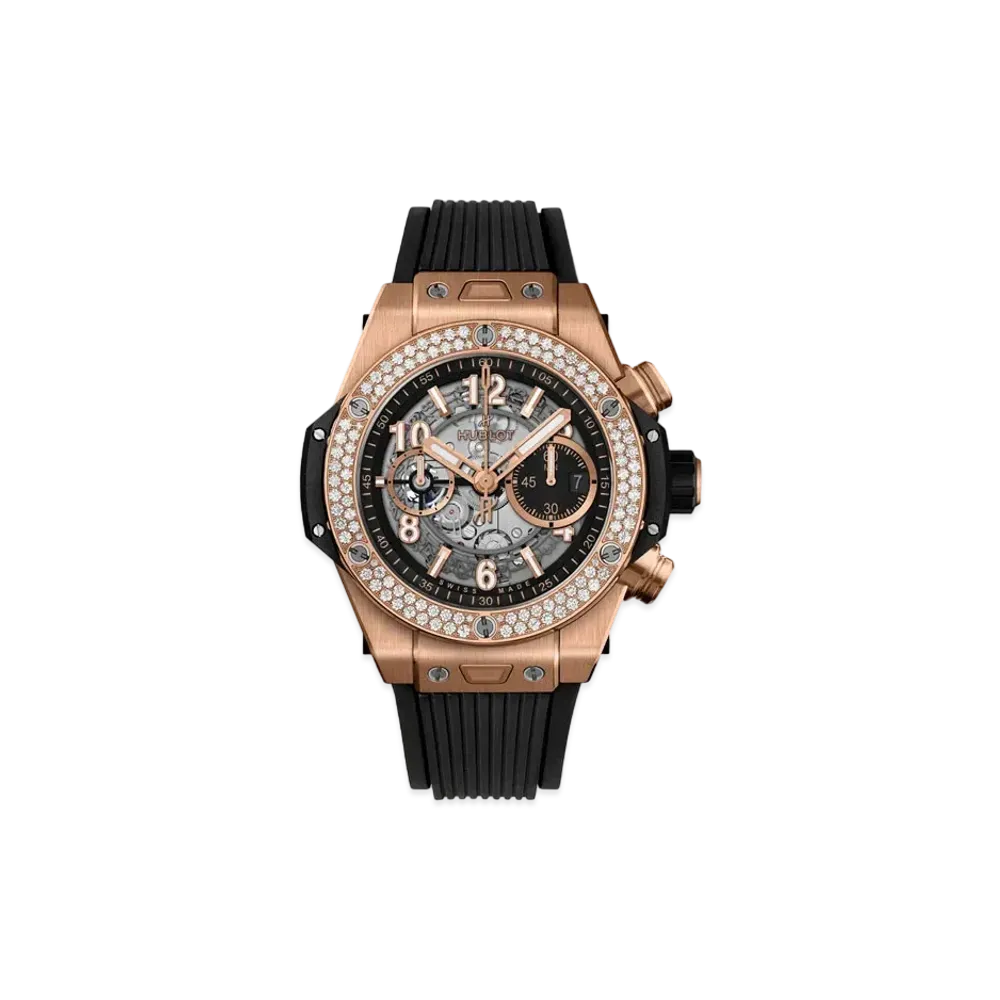 HUBLOT Big Bang Unico King Gold Diamonds 44mm