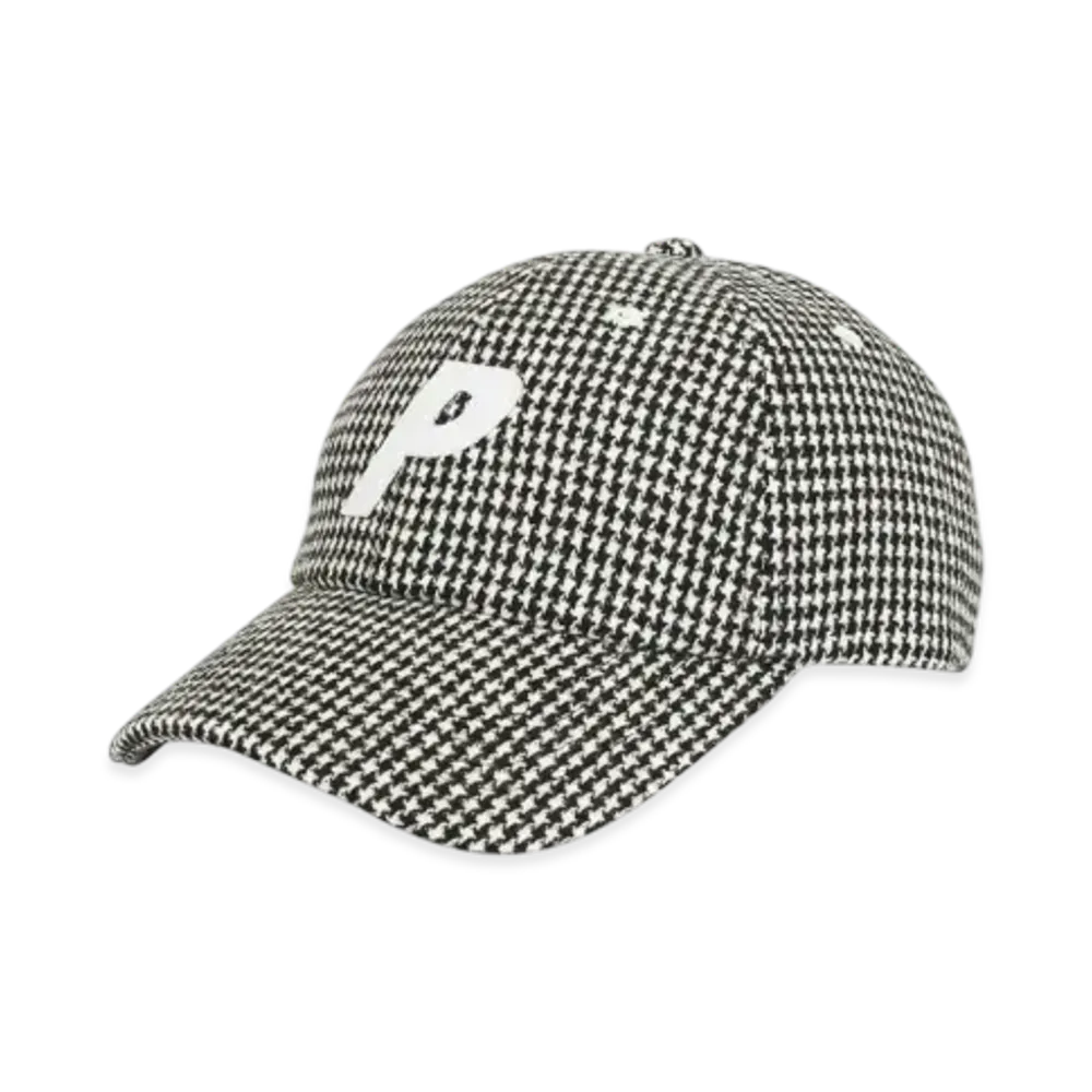 PALACE P 6-Panel Houndstooth "Black White"
