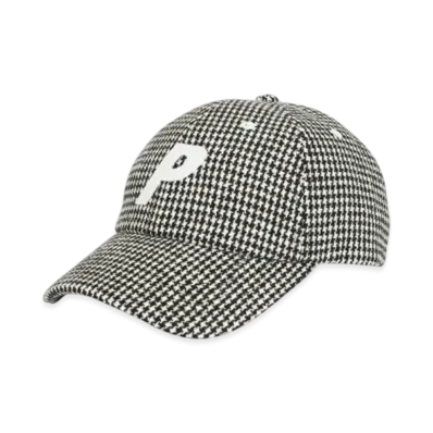 PALACE P 6-Panel Houndstooth "Black White"