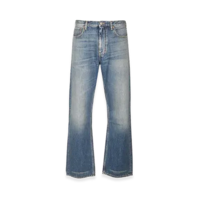 Valentino Stonewashed Denim Jeans "Blue"