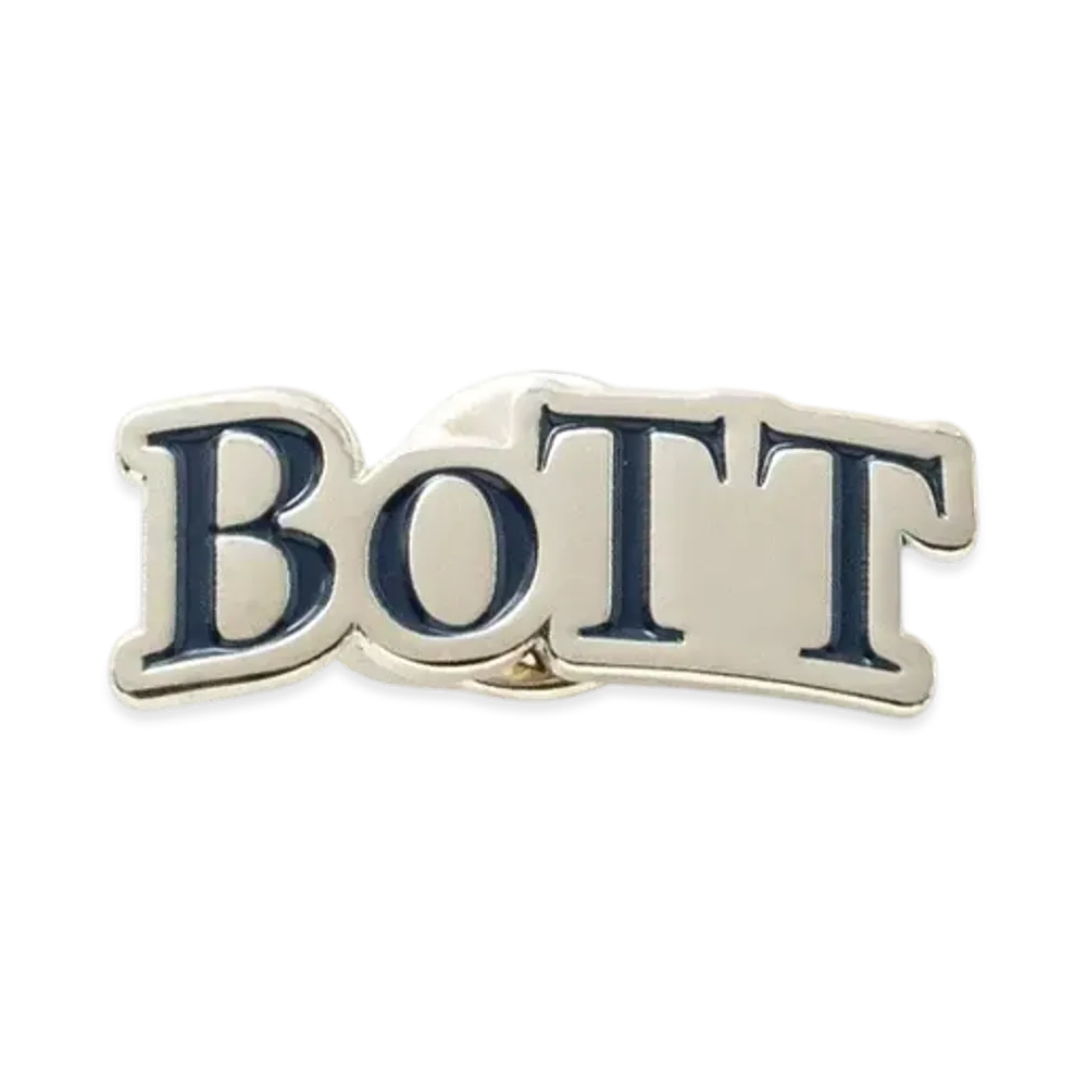 BoTT PG Logo Pin "Silver"