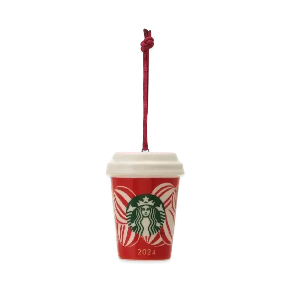 STARBUCKS Holidays 2024 Ornament Cup "Red"
