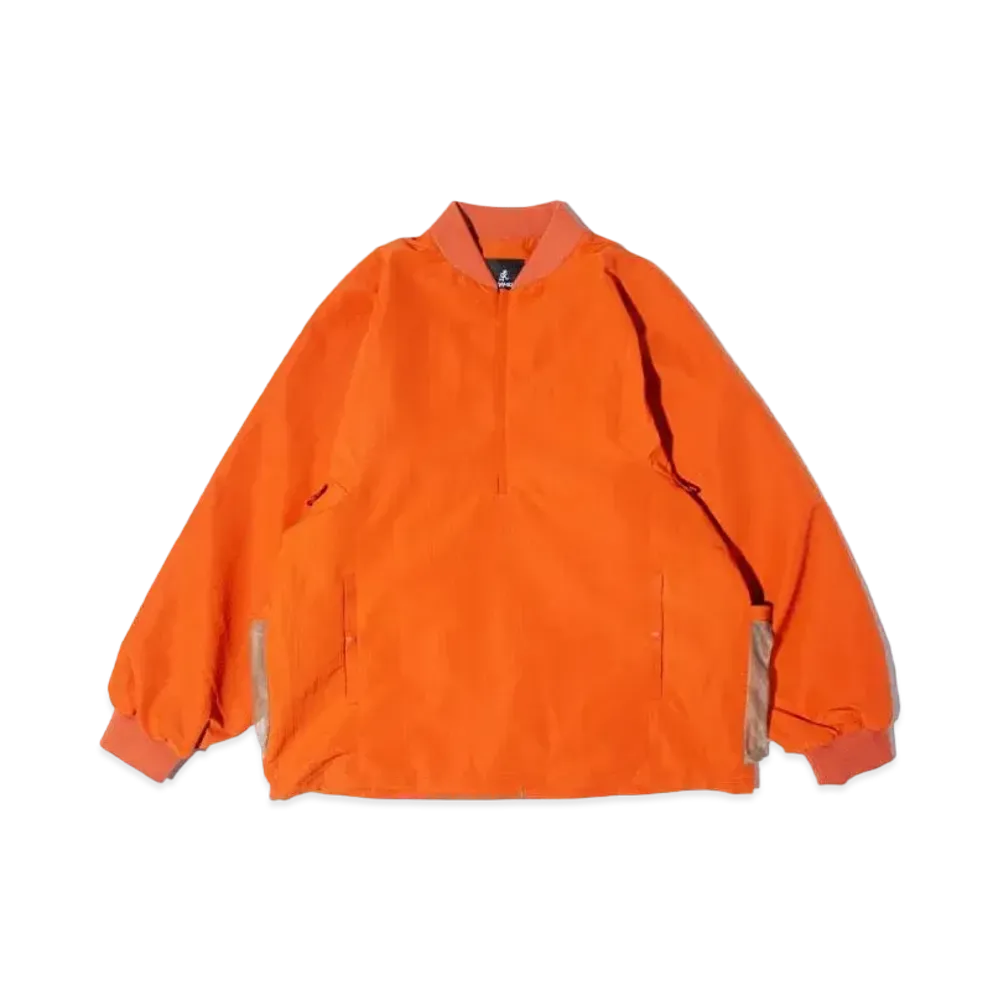 GRAMICCI By F/CE. Zip Up Pullover "Orange"