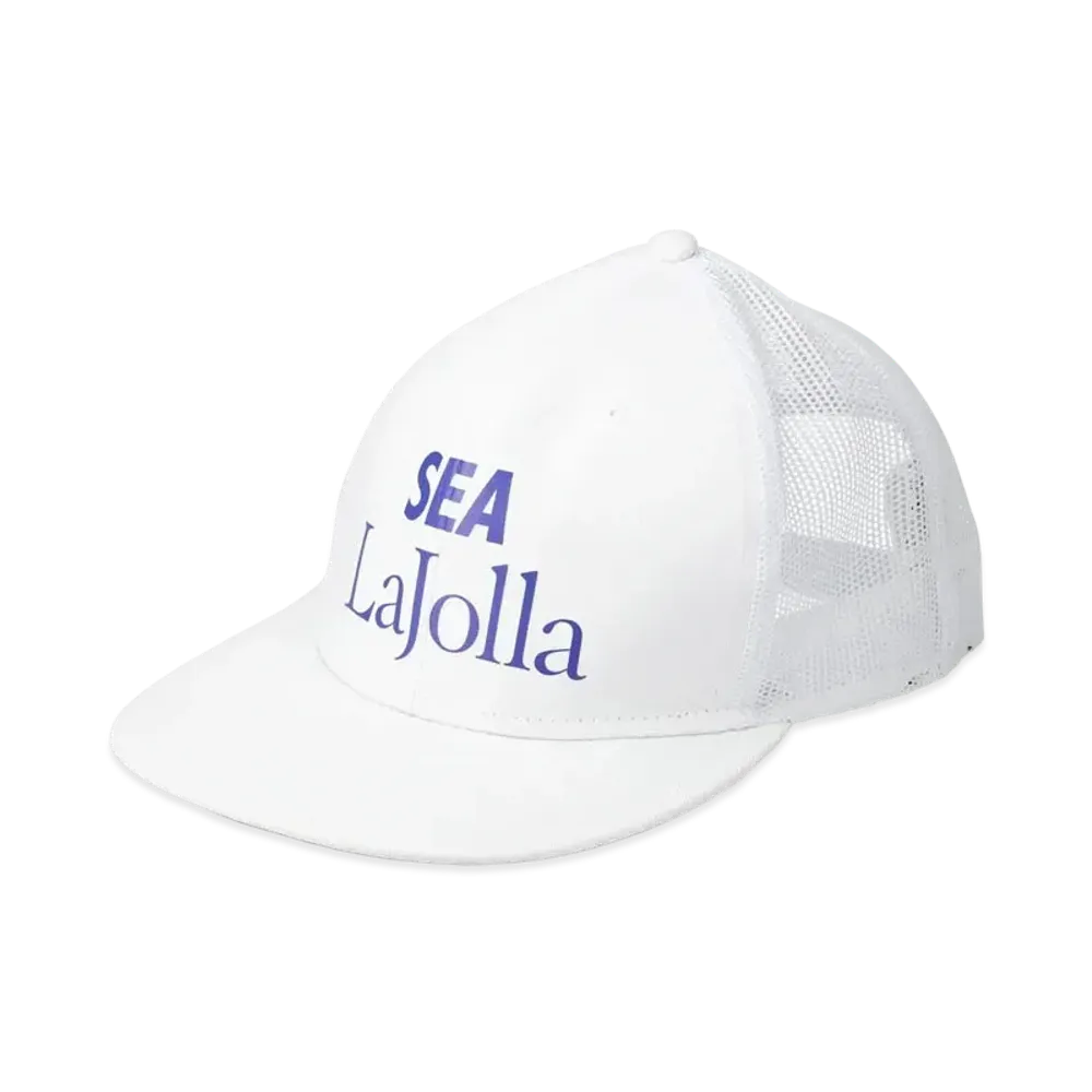 WIND AND SEA La Jolla_WDS Mesh Cap "White"