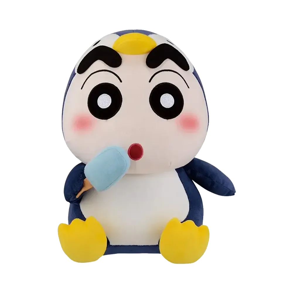 BANDAI "Ichiban Kuji" -Crayon Shin-chan Summer Vacation- Last One Prize Penguin Shin-chan Plush