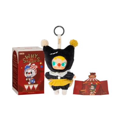POP MART WHY SO SERIOUS Series-Vinyl Plush Pendant String Puppet (MOLLY)