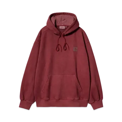 Carhartt WIP Hooded Vista Sweat "Scarlet(Garment Dyed)"