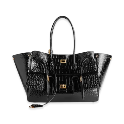 BALENCIAGA Bel Air Carryall Bag Medium "Black"