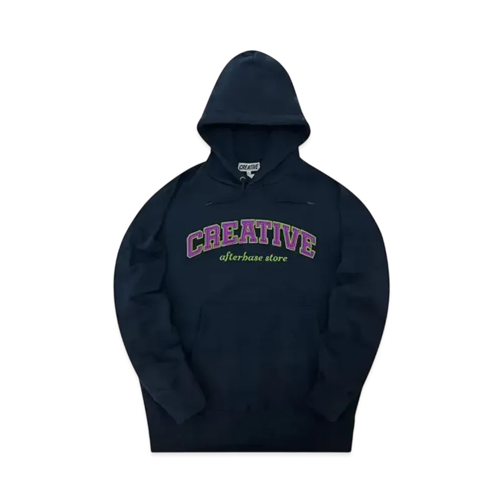 CREATIVE DRUG STORE x afterbase Hoodie "Navy"