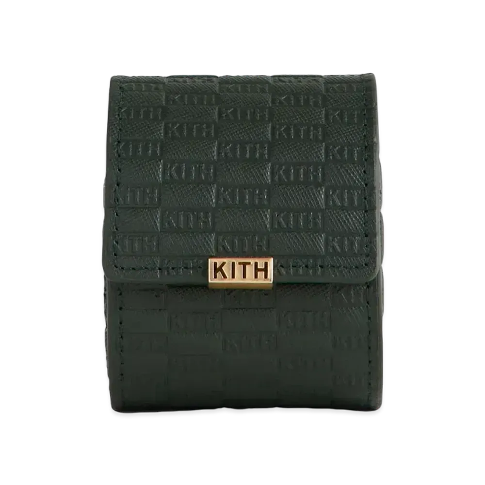 Kith Kithmas Monogram Saffiano Leather Single Watch Roll "Stadium"