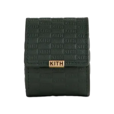 Kith Kithmas Monogram Saffiano Leather Single Watch Roll "Stadium"