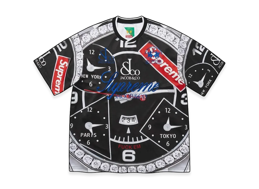 Supreme x La Martina Soccer Jersey "Black"