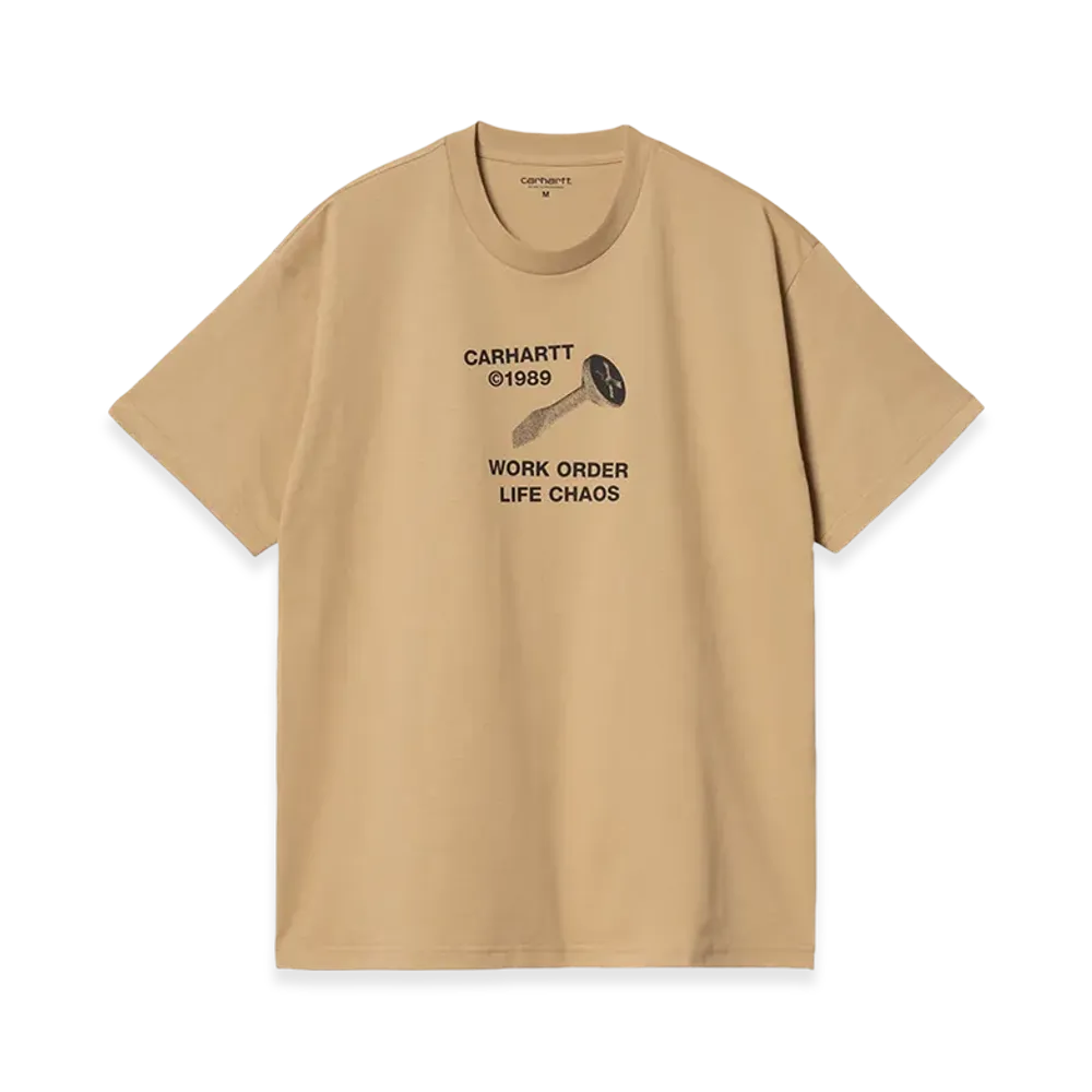 Carhartt WIP Strange Screw T-Shirt "Dusty Hamilton Brown"