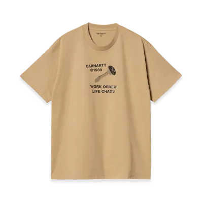 Carhartt WIP Strange Screw T-Shirt "Dusty Hamilton Brown"