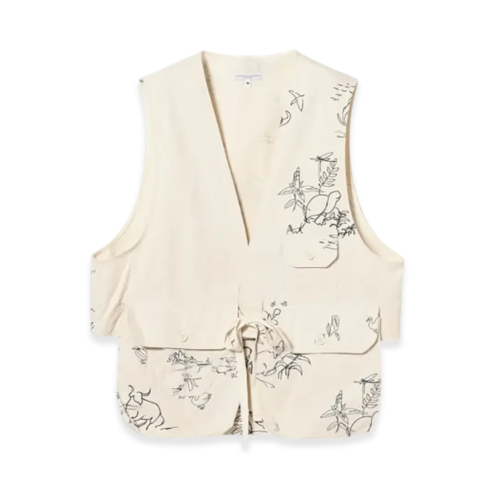 ENGINEERED GARMENTS Fowl Vest "Natural"