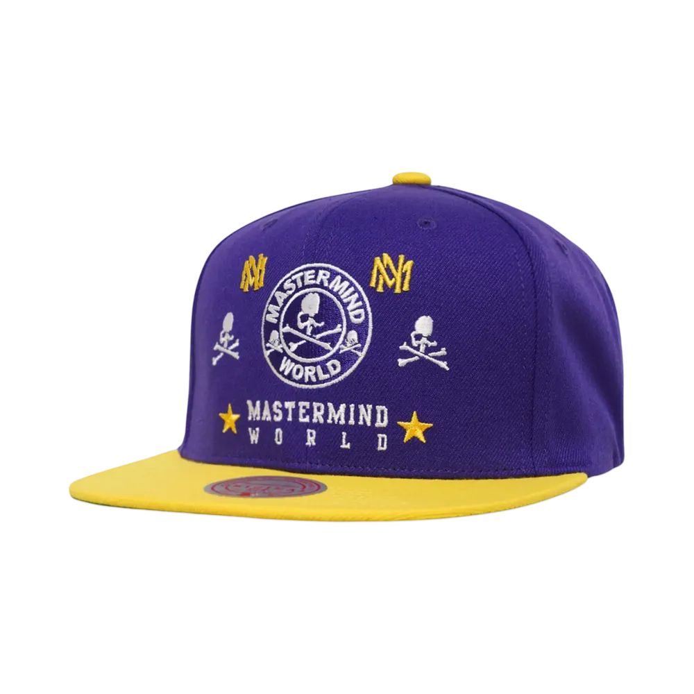 MASTERMIND x Mitchell&Ness SNAPBACK COLLAB "PURPLE"