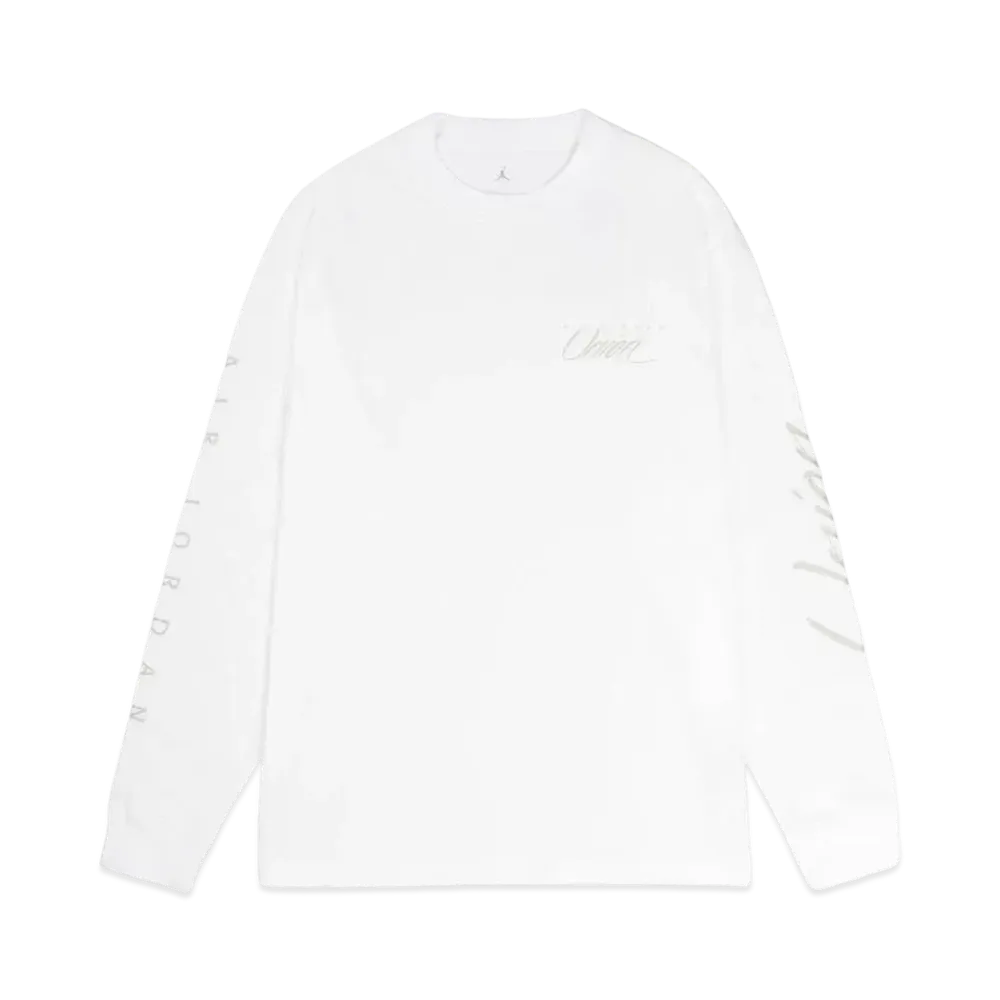Jordan x UNION Long Sleeve Tee "White"