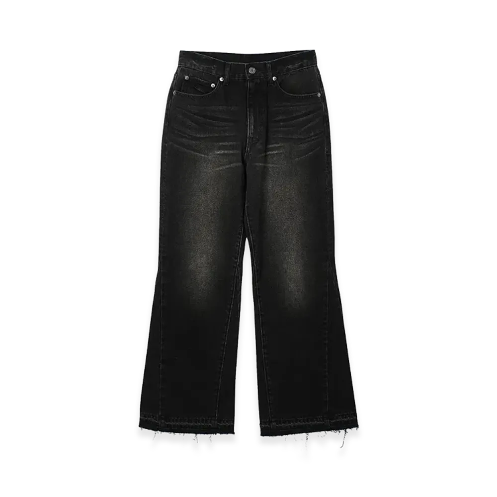 X-Girl Women's Relax Fit Denim Pants "Black "