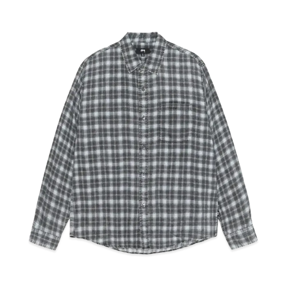 Stussy Matthew Shirt Printed Plaid "Blue"