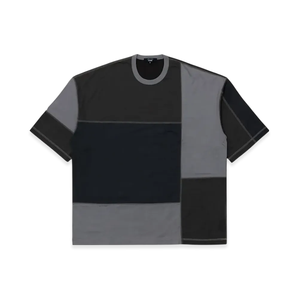 COMME des GARCONS HOMME Cotton Jersey Mix T-shirt "Grey/Mix"
