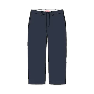 Supreme Chino Pant "Dark Navy"(22SS)