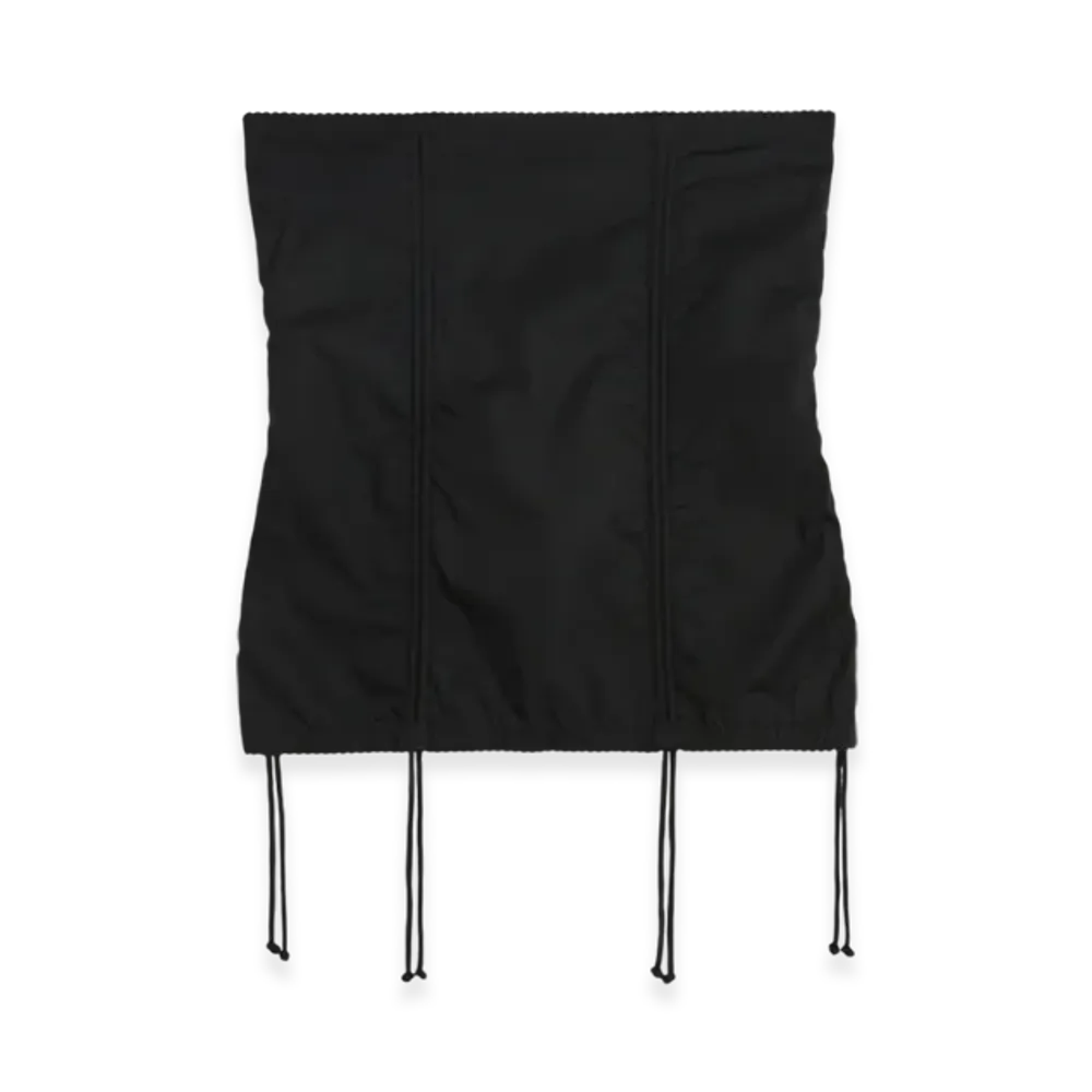 OUR LEGACY Women's Object Corset "Black Refined Oxford"