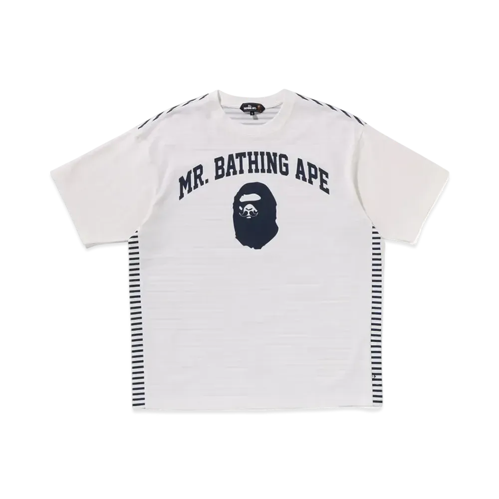 A BATHING APE Print Tee #11 "Navy"