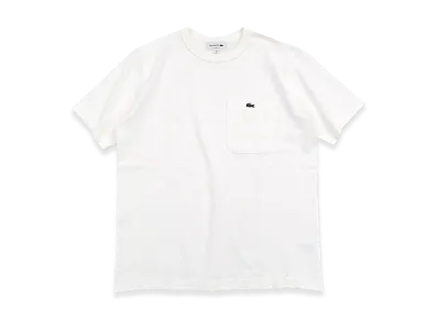 LACOSTE Pique S/S Tee "White"