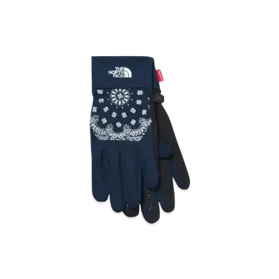 Supreme x The North Face Bandana Gloves (14FW) "Navy"