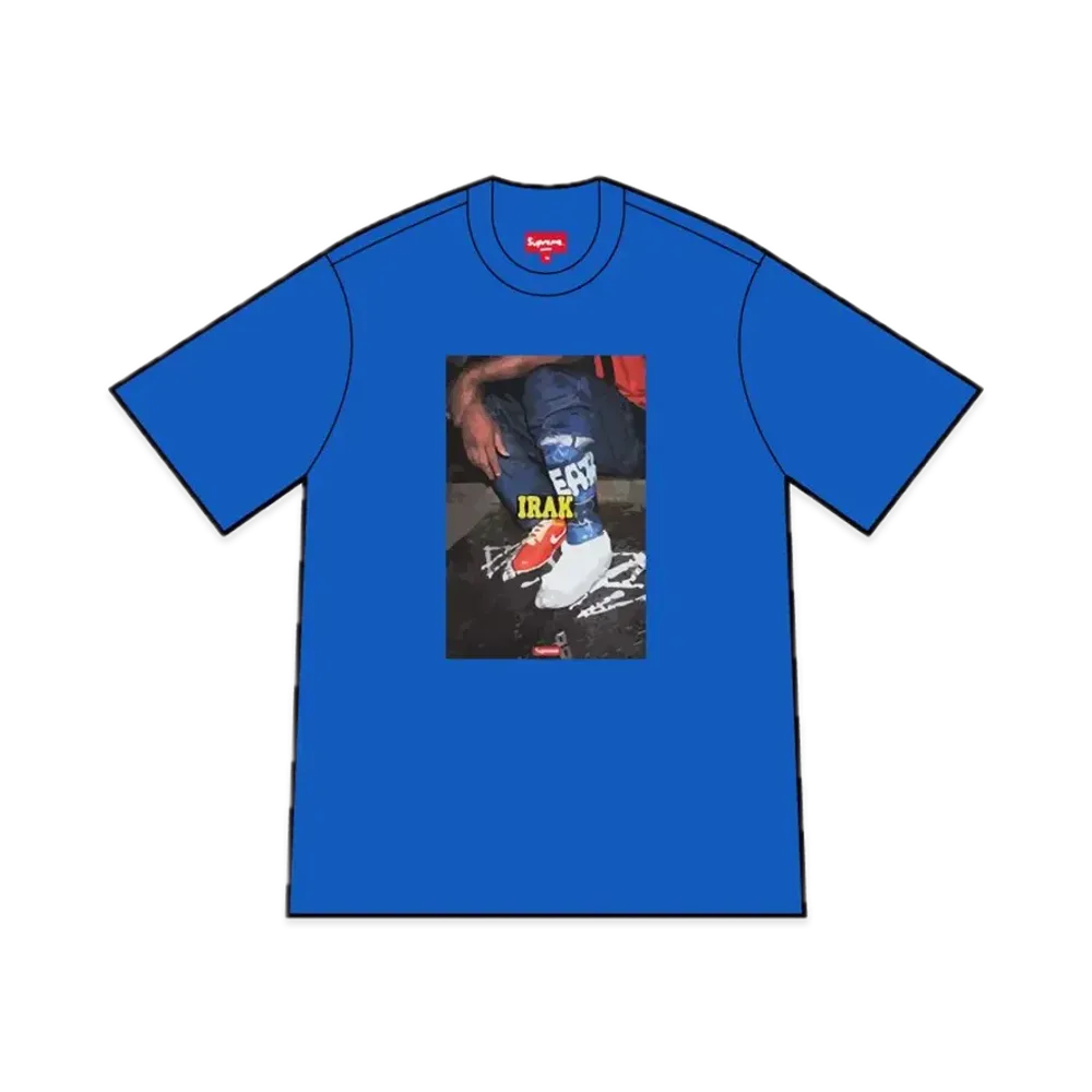 Supreme x IRAK Cast Tee "Royal"