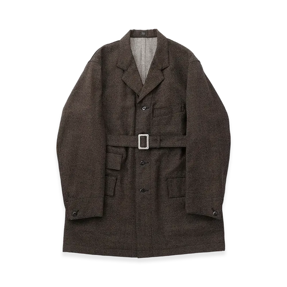 T.T Taiga Takahashi LOT.401 Engineer Coat "Melange Black"