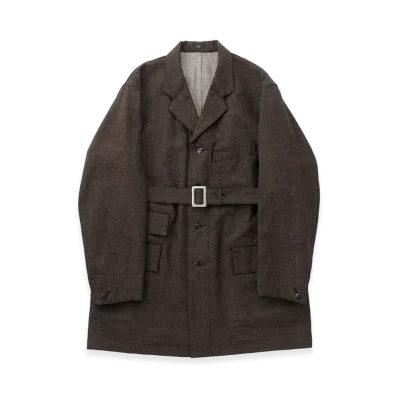 T.T Taiga Takahashi LOT.401 Engineer Coat "Melange Black"