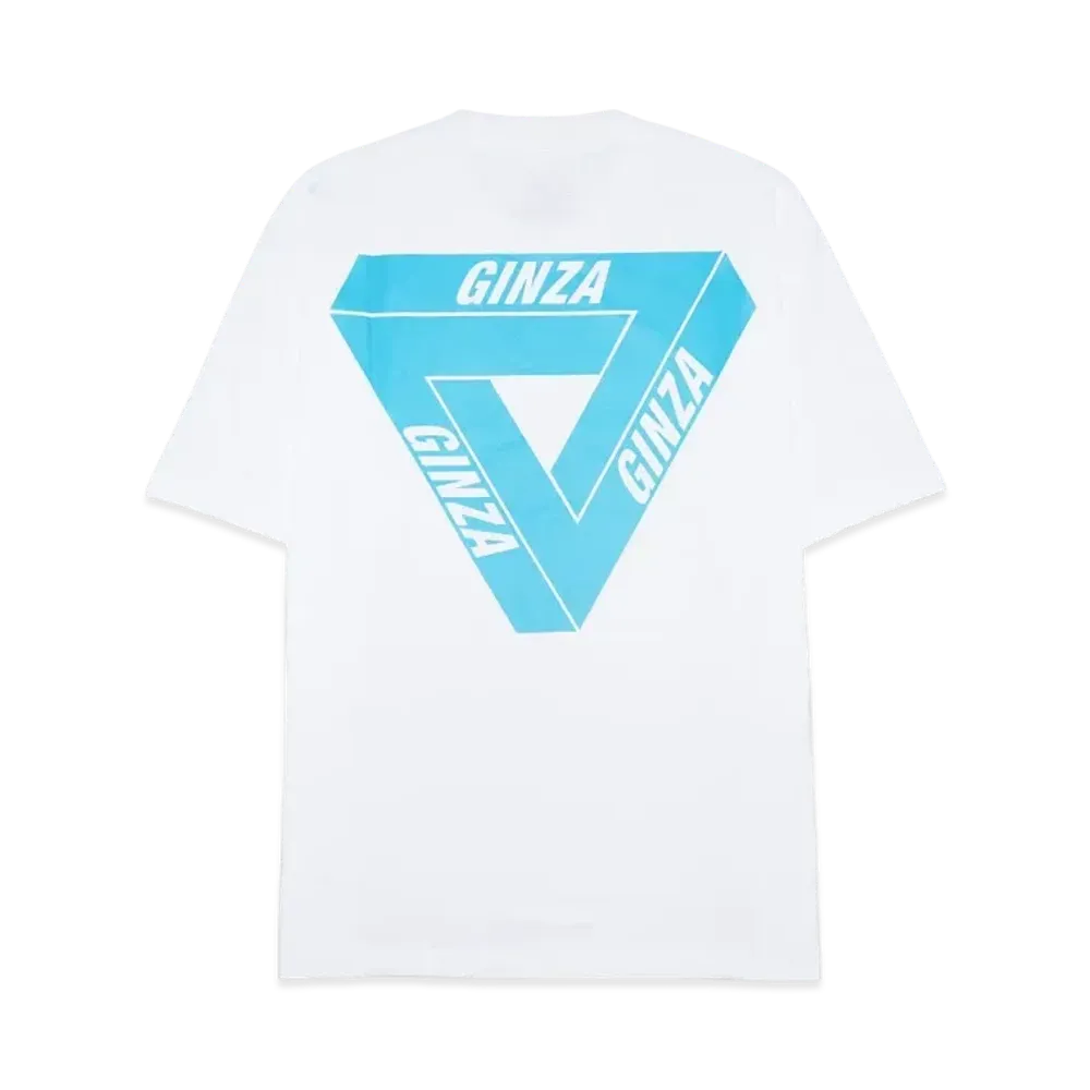 PALACE x Dover Street Market Ginza T-Shirt "White"