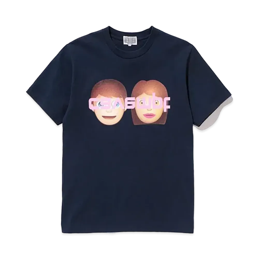 Cav Empt (C.E) PINK NOISE T "Navy"