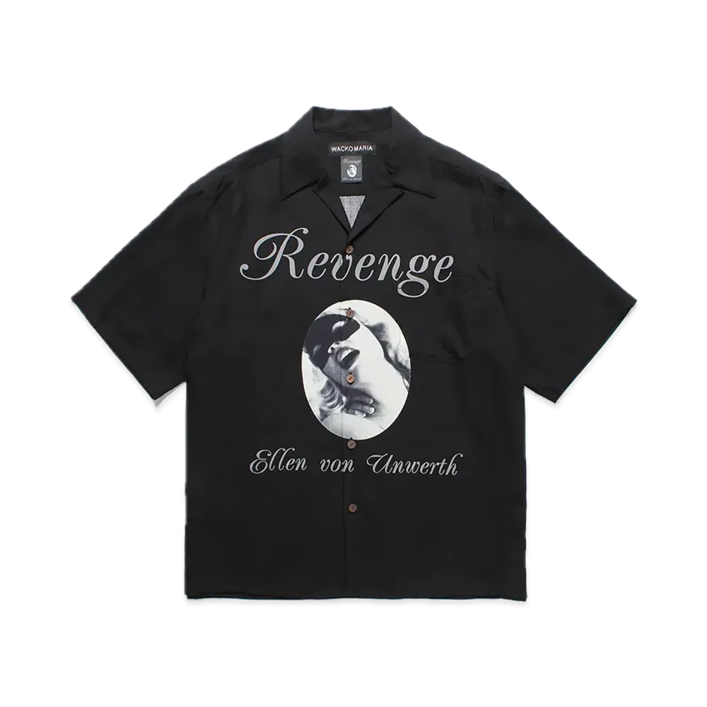 WACKO MARIA x Ellen Von Unwerth Hawaiian Shirt "Black"