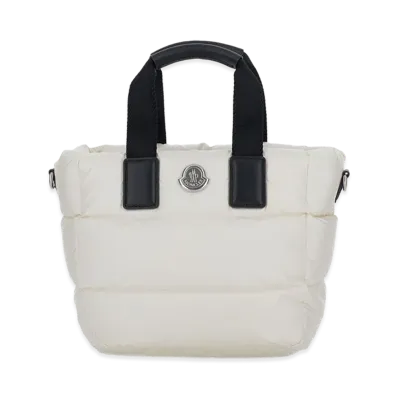 MONCLER Women's Caradoc Mini Tote Bag "White"