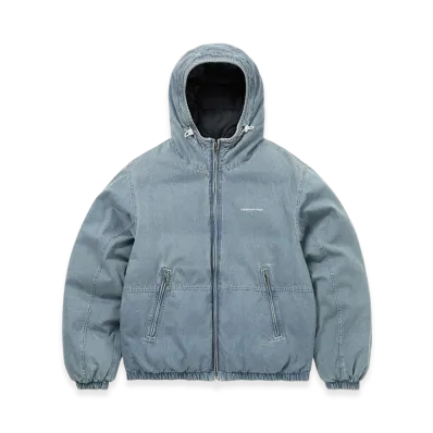 thisisneverthat Denim Down Puffer Jacket "Washed Blue"