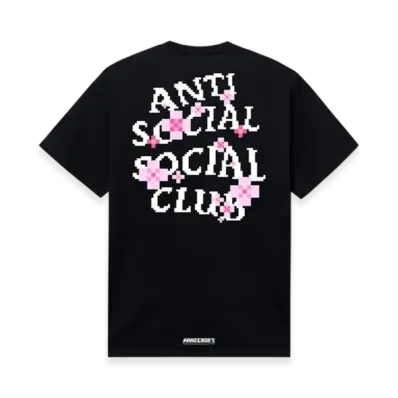ANTI SOCIAL SOCIAL CLUB x Minecraft Cherry Blossom Tee "Black"