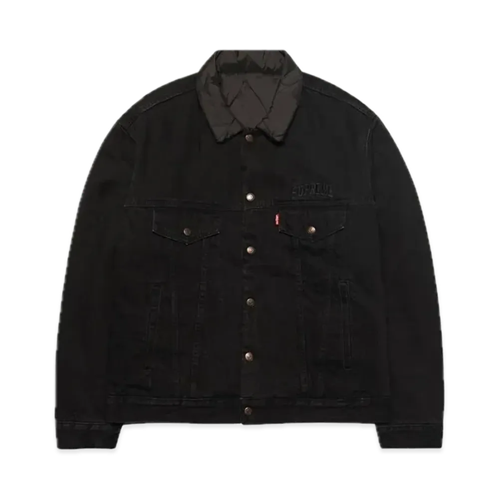 Supreme x Levi's Reversible Trucker Jacket "Black"