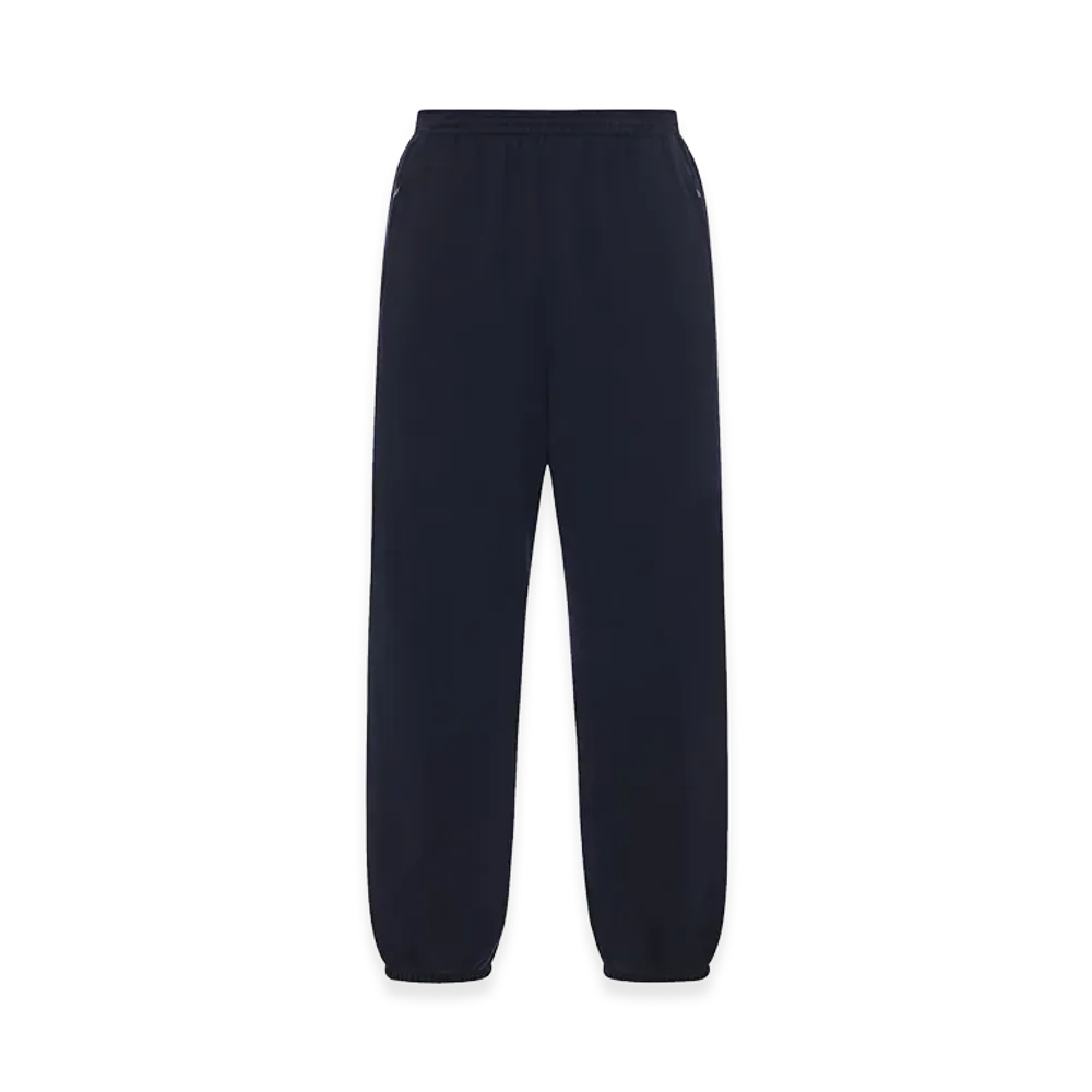 The Row Zaven Cotton and Cashmere Pants "Navy"