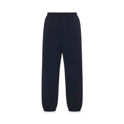The Row Zaven Cotton and Cashmere Pants "Navy"