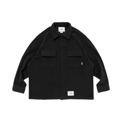 WTAPS OBJ / LS / Poly Fleece "Black"