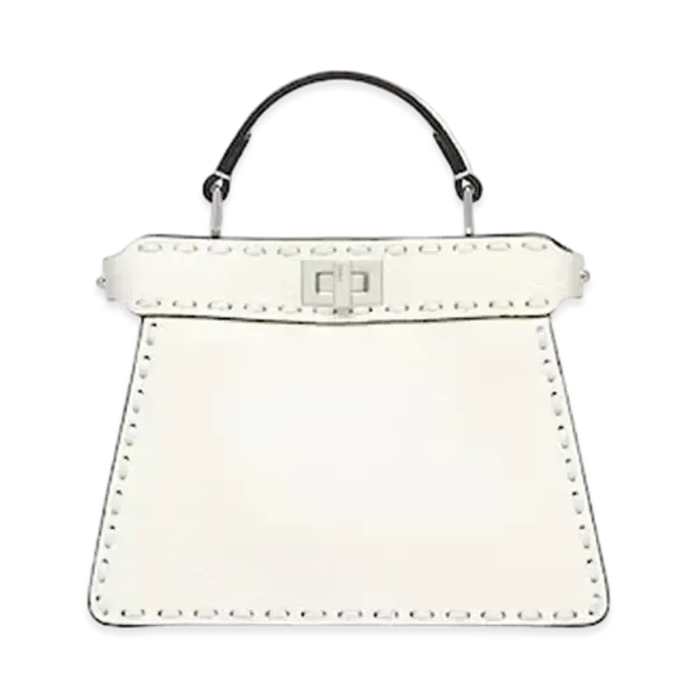 FENDI Peekaboo ISeeU Petite "White"