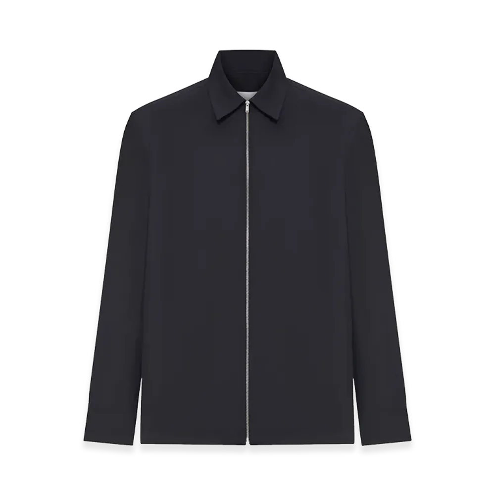 Jil Sander Cotton Poplin Shirt "Black"