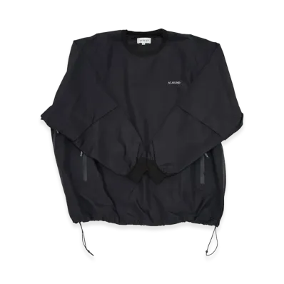 ALOUND 3Layer Detachable Pullover "Black"